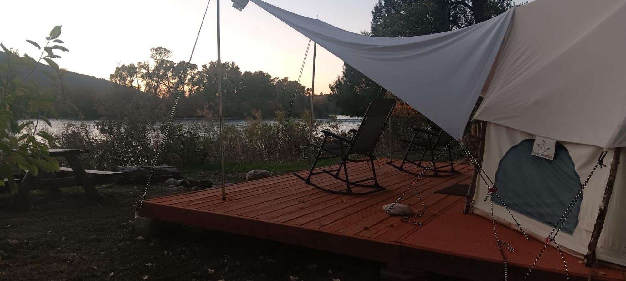 Snake River Glamping Irwin Esterno foto